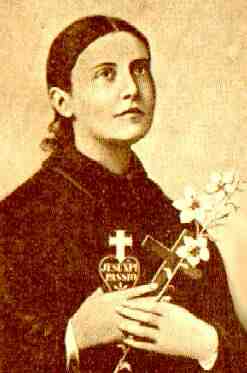 Santa Gema Galgani, C.P. virgen y laica